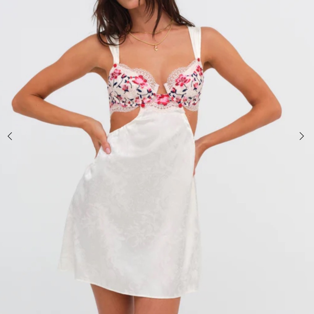 Festival Rose Slip Dress - For Love & Lemons